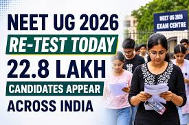 NEET UG 2026 Re-Exam: 22.8 Lakh Students Appear Under Tight Security